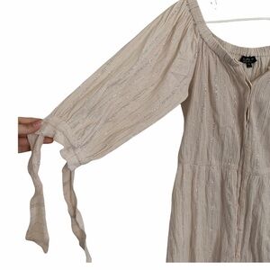 TopShop Button-Down Dress with Slit size 8